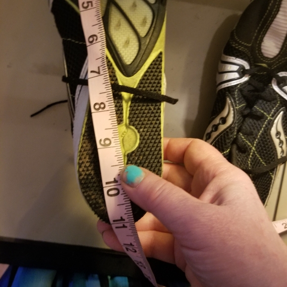 Saucony womens Endorphin athletic track & field rugby cleats running shoes - Picture 6 of 9